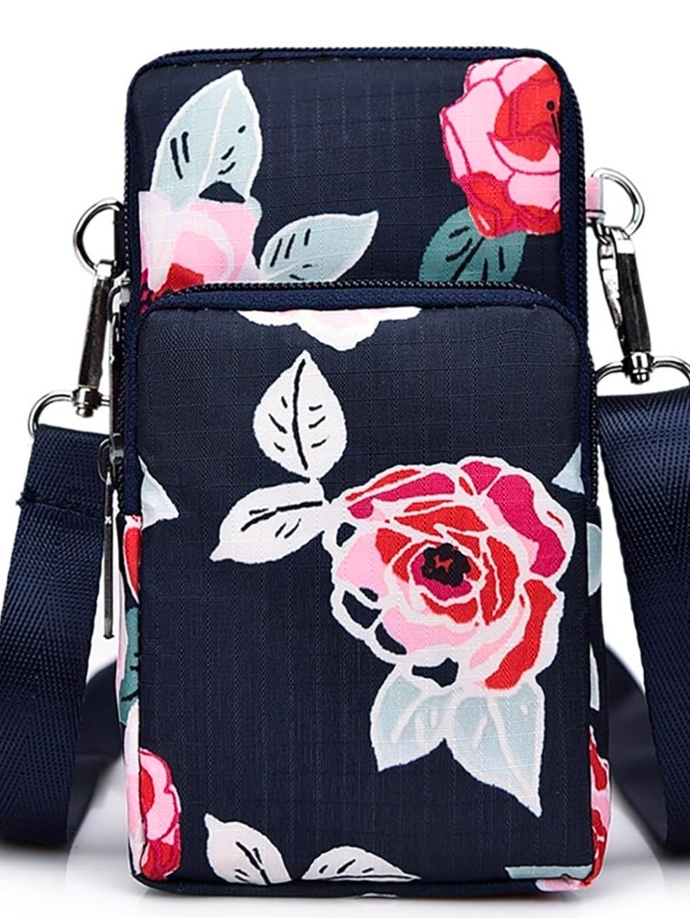 Crossbody Bag Phone Sleeve Concert Venue Festival Adjustable Strap Arm Wrist NWT